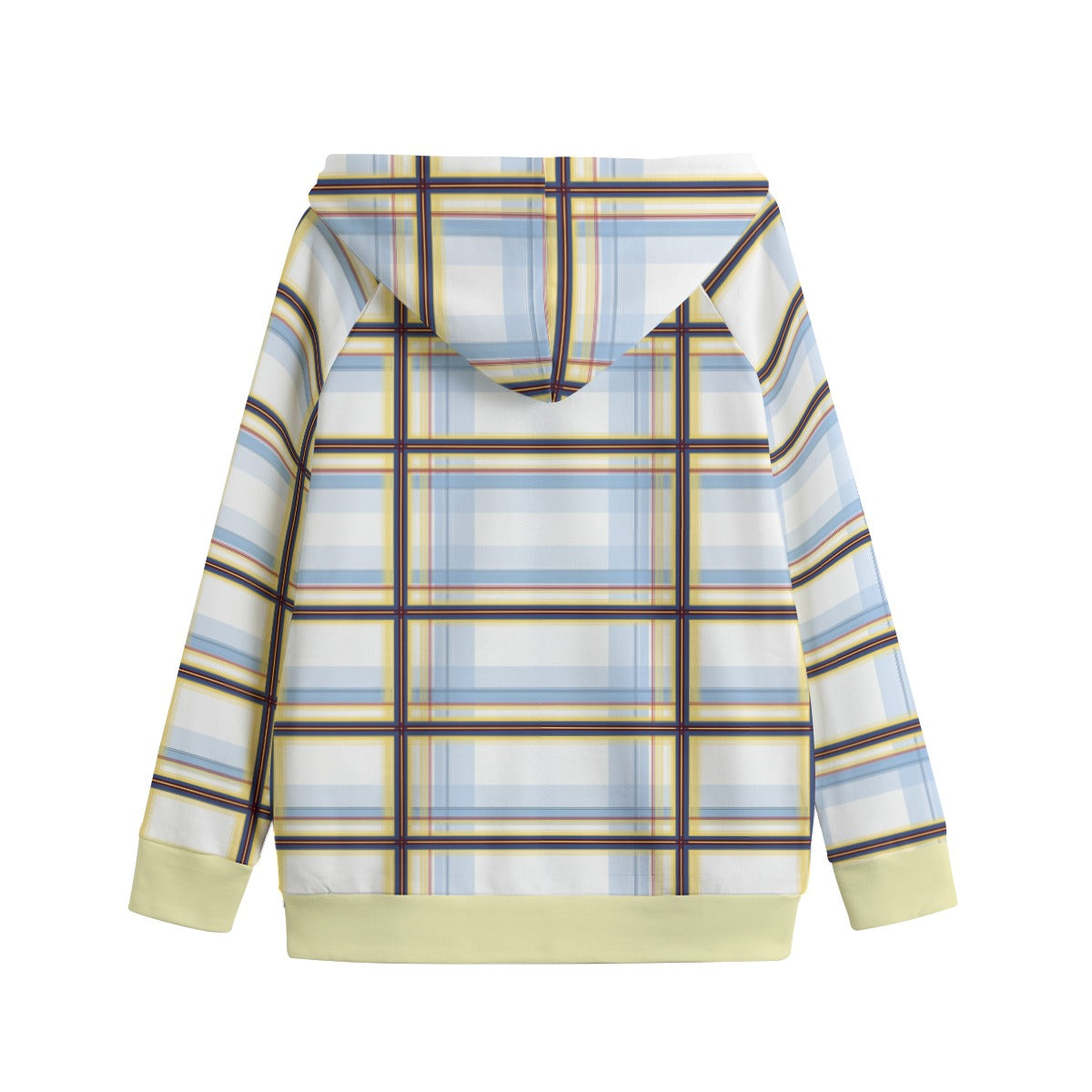 Sunset Tartan Raglan Hoodie