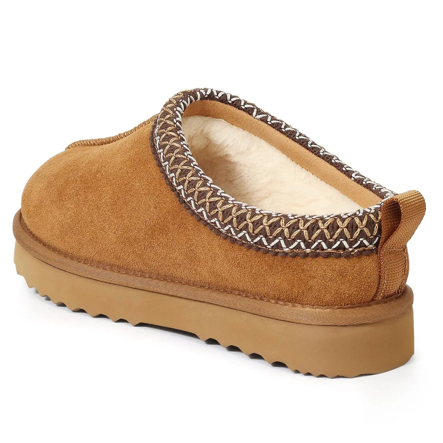 Bebealy Slippers Genuine Suede