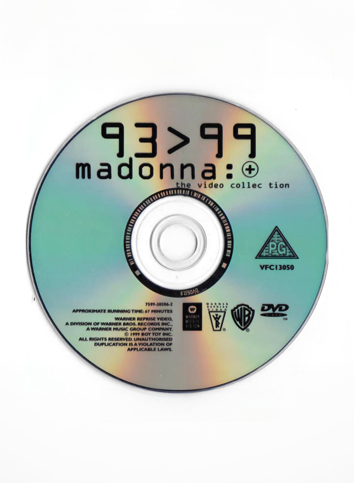 Madonna 93:99 Music DVD