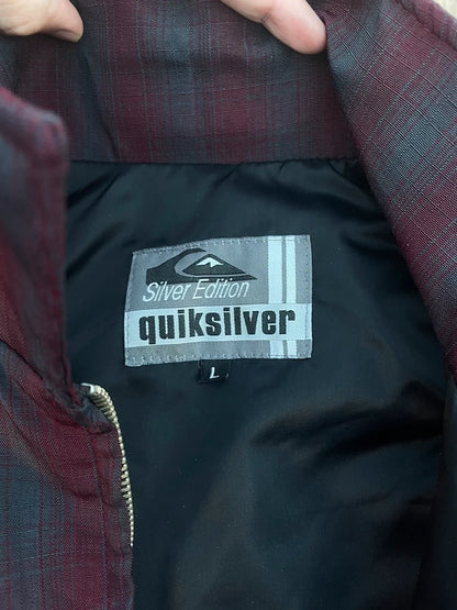 Vintage Bomber Jacket Silver