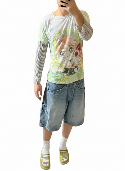 Card Captor  cotton crew neck t-shirt