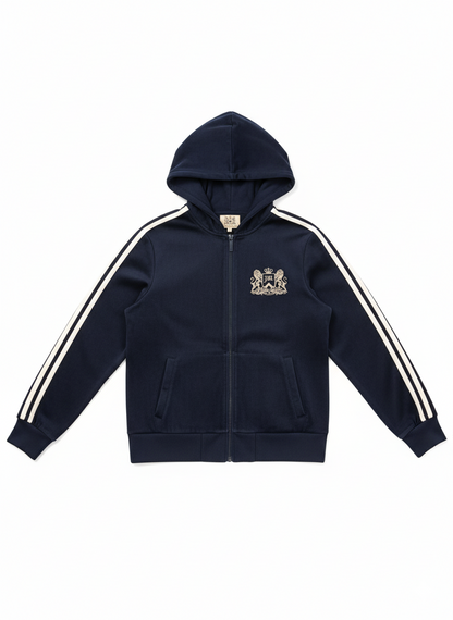 Zip-Up Hoodie Navy