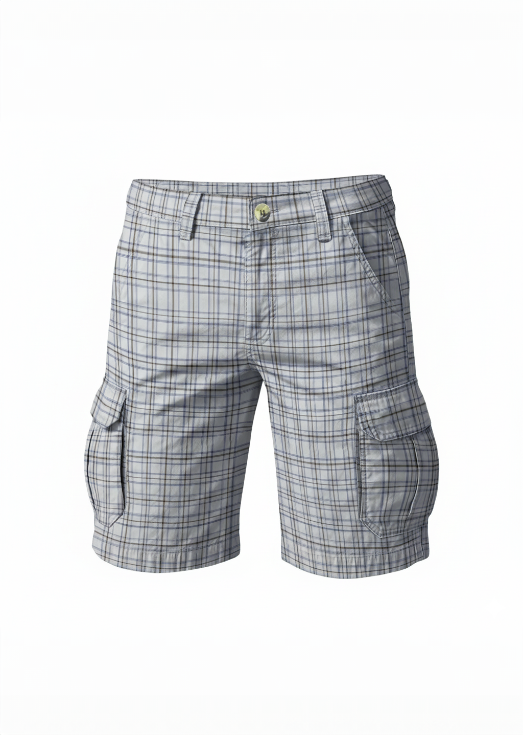 Platted Cargo Shorts