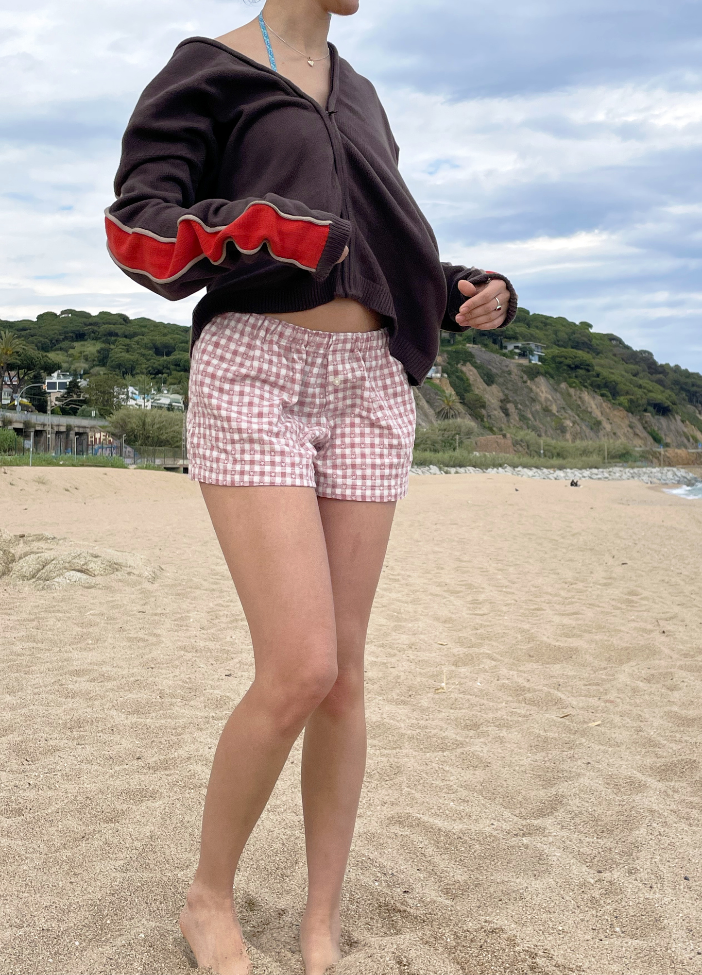 Vichy Pink Mini boxer